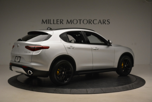 New 2018 Alfa Romeo Stelvio Ti Sport Q4 for sale Sold at Rolls-Royce Motor Cars Greenwich in Greenwich CT 06830 8