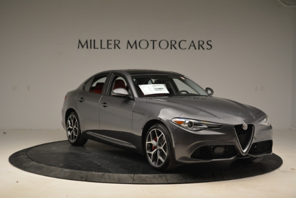 New 2018 Alfa Romeo Giulia Ti Sport Q4 for sale Sold at Rolls-Royce Motor Cars Greenwich in Greenwich CT 06830 11