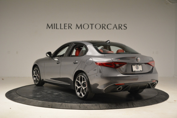 New 2018 Alfa Romeo Giulia Ti Sport Q4 for sale Sold at Rolls-Royce Motor Cars Greenwich in Greenwich CT 06830 5