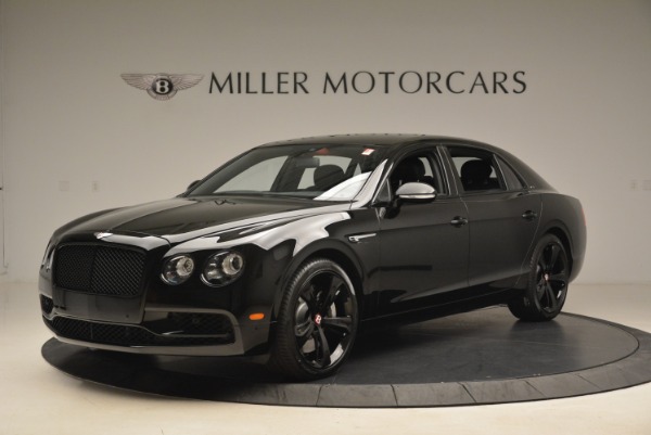 New 2018 Bentley Flying Spur V8 S Black Edition for sale Sold at Rolls-Royce Motor Cars Greenwich in Greenwich CT 06830 2