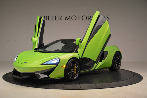 New 2018 McLaren 570S Spider for sale Sold at Rolls-Royce Motor Cars Greenwich in Greenwich CT 06830 14