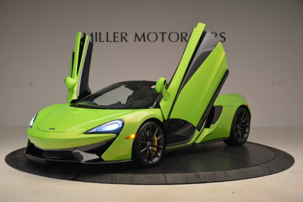New 2018 McLaren 570S Spider for sale Sold at Rolls-Royce Motor Cars Greenwich in Greenwich CT 06830 14