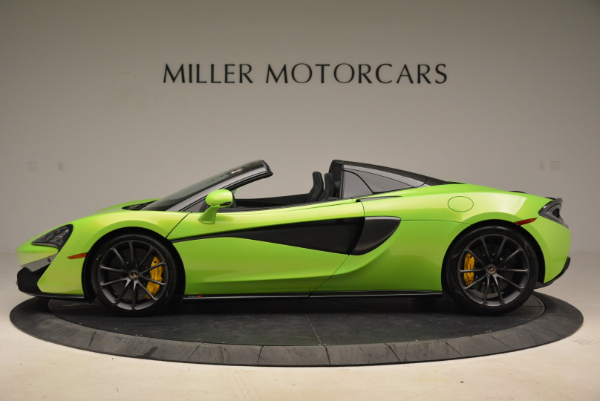 New 2018 McLaren 570S Spider for sale Sold at Rolls-Royce Motor Cars Greenwich in Greenwich CT 06830 3