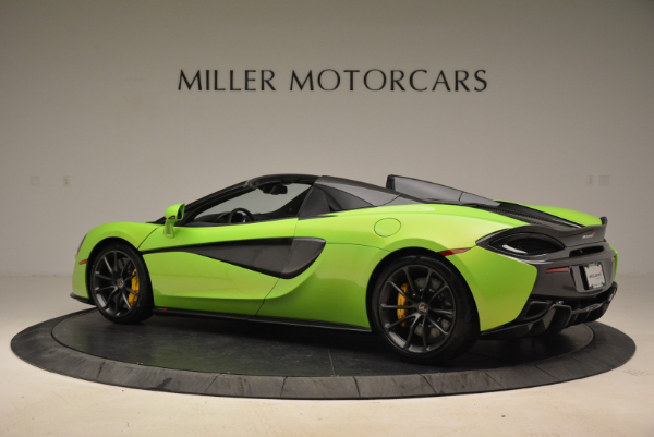 New 2018 McLaren 570S Spider for sale Sold at Rolls-Royce Motor Cars Greenwich in Greenwich CT 06830 4