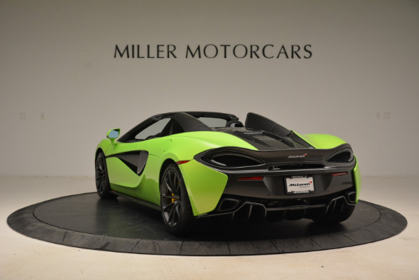 New 2018 McLaren 570S Spider for sale Sold at Rolls-Royce Motor Cars Greenwich in Greenwich CT 06830 5