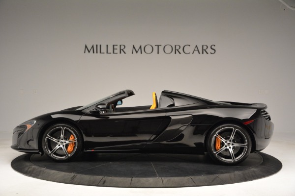 Used 2015 McLaren 650S Spider for sale Sold at Rolls-Royce Motor Cars Greenwich in Greenwich CT 06830 3