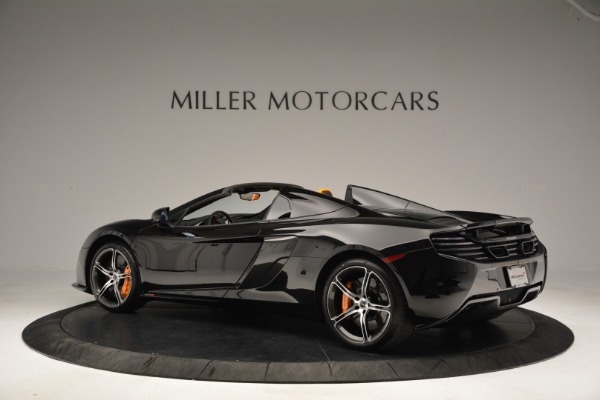 Used 2015 McLaren 650S Spider for sale Sold at Rolls-Royce Motor Cars Greenwich in Greenwich CT 06830 4