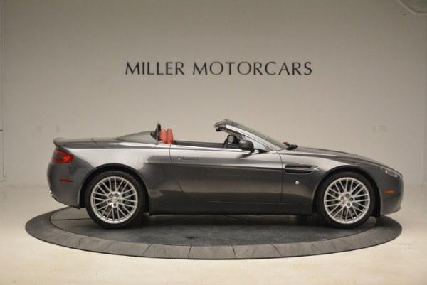 Used 2009 Aston Martin V8 Vantage Roadster for sale Sold at Rolls-Royce Motor Cars Greenwich in Greenwich CT 06830 9