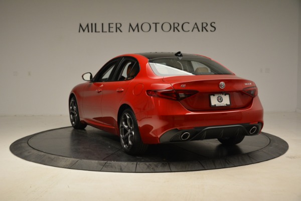 New 2018 Alfa Romeo Giulia Ti Sport Q4 for sale Sold at Rolls-Royce Motor Cars Greenwich in Greenwich CT 06830 5