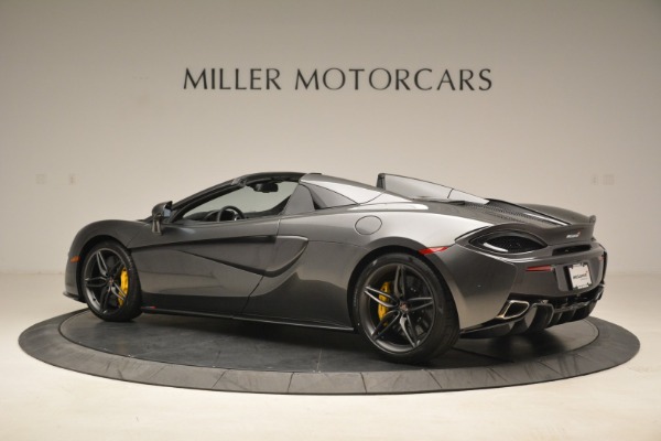 New 2018 McLaren 570S Spider for sale Sold at Rolls-Royce Motor Cars Greenwich in Greenwich CT 06830 4