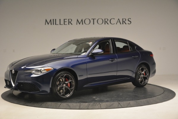 New 2018 Alfa Romeo Giulia Ti Sport Q4 for sale Sold at Rolls-Royce Motor Cars Greenwich in Greenwich CT 06830 2