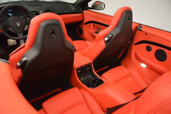 New 2018 Maserati GranTurismo Sport Convertible for sale Sold at Rolls-Royce Motor Cars Greenwich in Greenwich CT 06830 28