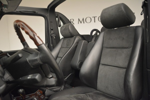 Used 2000 Mercedes-Benz G500 RENNTech for sale Sold at Rolls-Royce Motor Cars Greenwich in Greenwich CT 06830 15