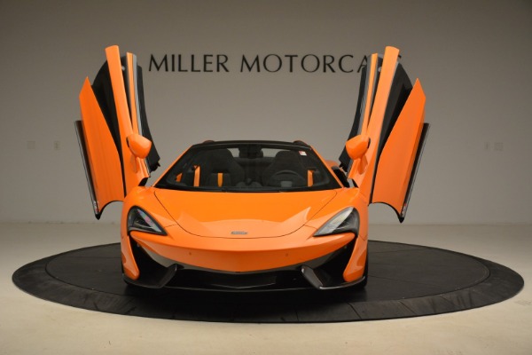 Used 2018 McLaren 570S Spider Convertible for sale Sold at Rolls-Royce Motor Cars Greenwich in Greenwich CT 06830 13