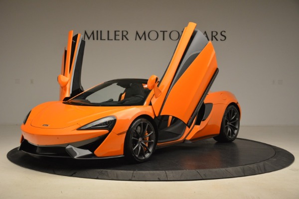 Used 2018 McLaren 570S Spider Convertible for sale Sold at Rolls-Royce Motor Cars Greenwich in Greenwich CT 06830 14