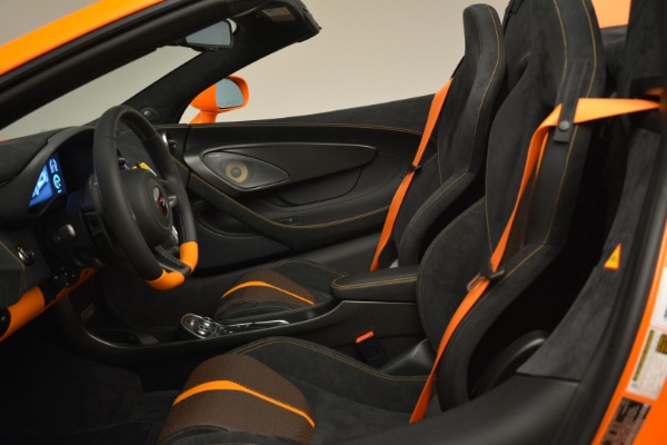 Used 2018 McLaren 570S Spider Convertible for sale Sold at Rolls-Royce Motor Cars Greenwich in Greenwich CT 06830 26