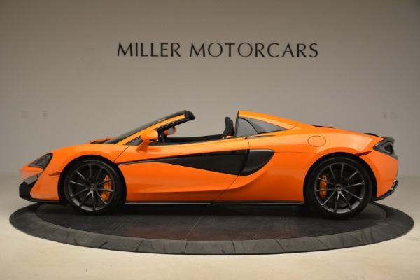 Used 2018 McLaren 570S Spider Convertible for sale Sold at Rolls-Royce Motor Cars Greenwich in Greenwich CT 06830 3