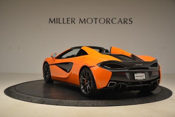 Used 2018 McLaren 570S Spider Convertible for sale Sold at Rolls-Royce Motor Cars Greenwich in Greenwich CT 06830 5