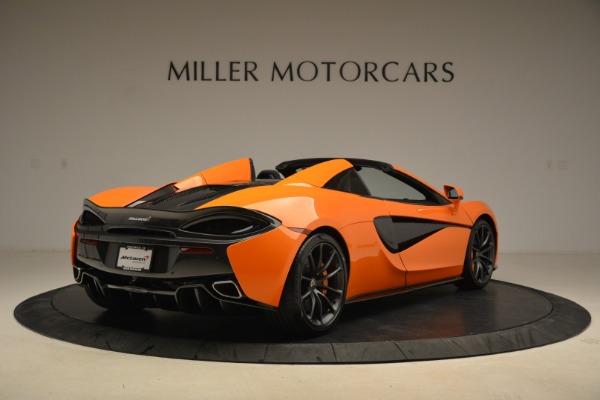 Used 2018 McLaren 570S Spider Convertible for sale Sold at Rolls-Royce Motor Cars Greenwich in Greenwich CT 06830 7