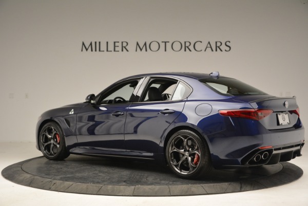 New 2018 Alfa Romeo Giulia Quadrifoglio for sale Sold at Rolls-Royce Motor Cars Greenwich in Greenwich CT 06830 4