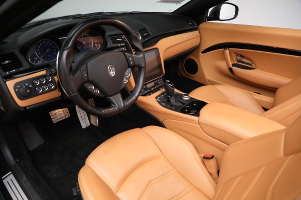 New 2018 Maserati GranTurismo Sport Convertible for sale Sold at Rolls-Royce Motor Cars Greenwich in Greenwich CT 06830 24