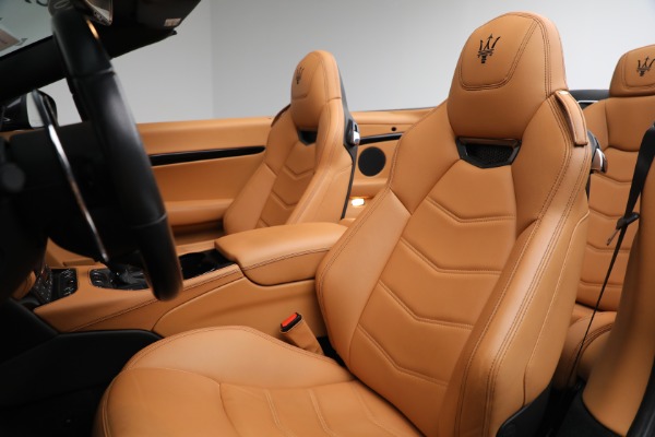 Used 2018 Maserati GranTurismo Sport Convertible for sale Sold at Rolls-Royce Motor Cars Greenwich in Greenwich CT 06830 25