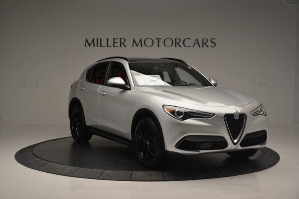 New 2018 Alfa Romeo Stelvio Ti Sport Q4 for sale Sold at Rolls-Royce Motor Cars Greenwich in Greenwich CT 06830 11