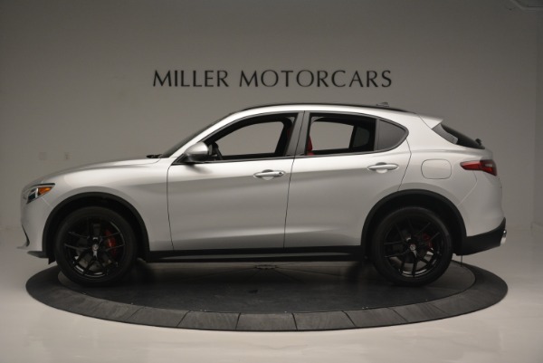 New 2018 Alfa Romeo Stelvio Ti Sport Q4 for sale Sold at Rolls-Royce Motor Cars Greenwich in Greenwich CT 06830 3