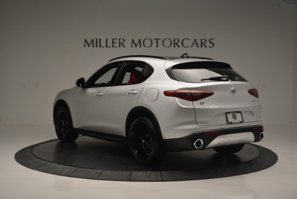 New 2018 Alfa Romeo Stelvio Ti Sport Q4 for sale Sold at Rolls-Royce Motor Cars Greenwich in Greenwich CT 06830 5