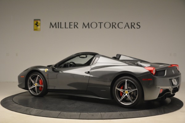 Used 2013 Ferrari 458 Spider for sale Sold at Rolls-Royce Motor Cars Greenwich in Greenwich CT 06830 4