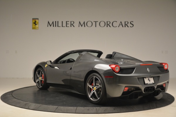 Used 2013 Ferrari 458 Spider for sale Sold at Rolls-Royce Motor Cars Greenwich in Greenwich CT 06830 5