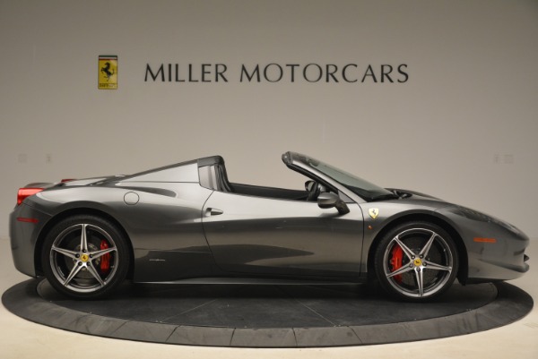 Used 2013 Ferrari 458 Spider for sale Sold at Rolls-Royce Motor Cars Greenwich in Greenwich CT 06830 9