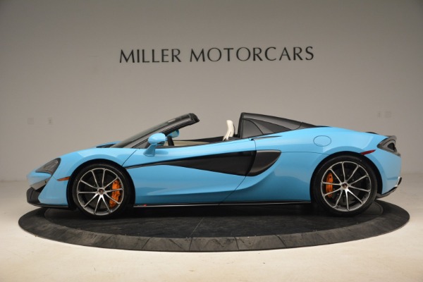 Used 2018 McLaren 570S Spider for sale Sold at Rolls-Royce Motor Cars Greenwich in Greenwich CT 06830 3