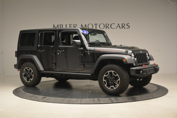 Used 2016 Jeep Wrangler Unlimited Rubicon for sale Sold at Rolls-Royce Motor Cars Greenwich in Greenwich CT 06830 10