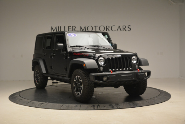 Used 2016 Jeep Wrangler Unlimited Rubicon for sale Sold at Rolls-Royce Motor Cars Greenwich in Greenwich CT 06830 11