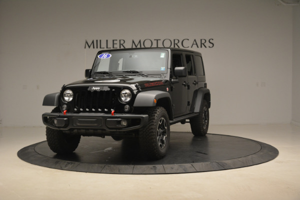 Used 2016 Jeep Wrangler Unlimited Rubicon for sale Sold at Rolls-Royce Motor Cars Greenwich in Greenwich CT 06830 1
