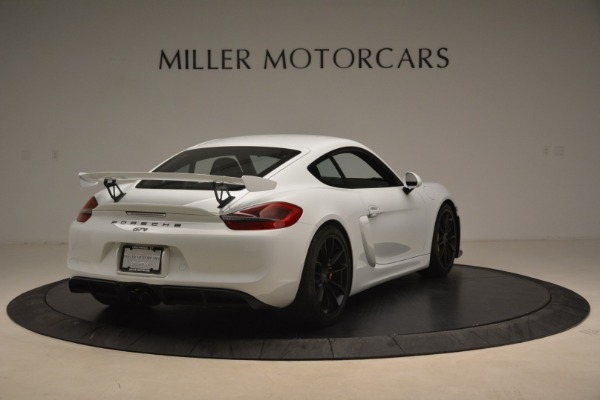 Used 2016 Porsche Cayman GT4 for sale Sold at Rolls-Royce Motor Cars Greenwich in Greenwich CT 06830 7