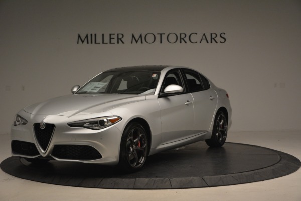 New 2018 Alfa Romeo Giulia Ti Sport Q4 for sale Sold at Rolls-Royce Motor Cars Greenwich in Greenwich CT 06830 2