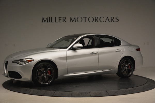 New 2018 Alfa Romeo Giulia Ti Sport Q4 for sale Sold at Rolls-Royce Motor Cars Greenwich in Greenwich CT 06830 3