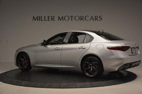 New 2018 Alfa Romeo Giulia Ti Sport Q4 for sale Sold at Rolls-Royce Motor Cars Greenwich in Greenwich CT 06830 5