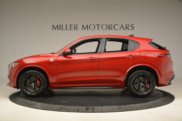 New 2018 Alfa Romeo Stelvio Quadrifoglio for sale Sold at Rolls-Royce Motor Cars Greenwich in Greenwich CT 06830 3