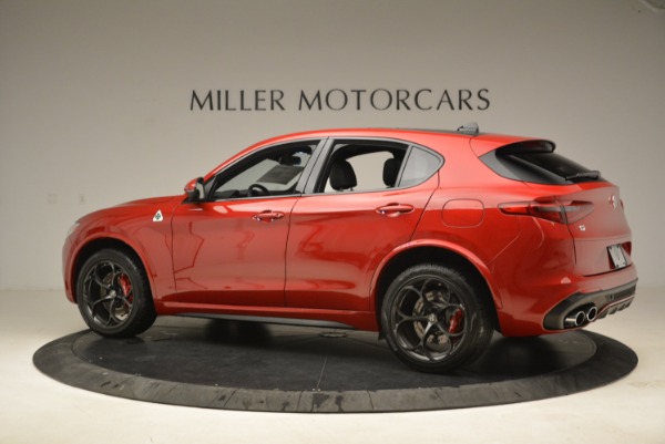 New 2018 Alfa Romeo Stelvio Quadrifoglio for sale Sold at Rolls-Royce Motor Cars Greenwich in Greenwich CT 06830 4