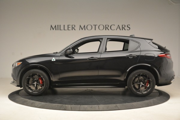 New 2018 Alfa Romeo Stelvio Quadrifoglio for sale Sold at Rolls-Royce Motor Cars Greenwich in Greenwich CT 06830 3