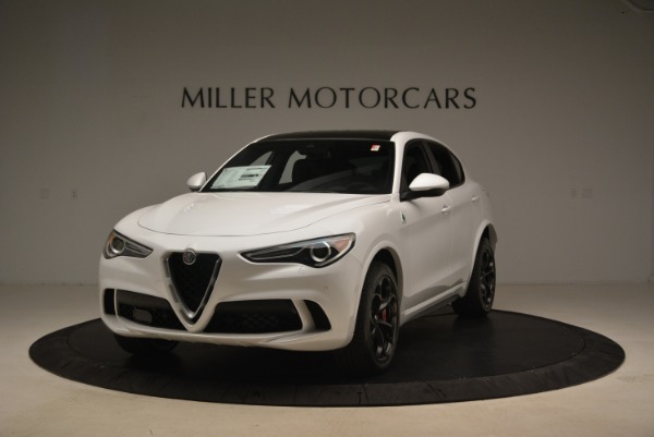 New 2018 Alfa Romeo Stelvio Quadrifoglio for sale Sold at Rolls-Royce Motor Cars Greenwich in Greenwich CT 06830 1