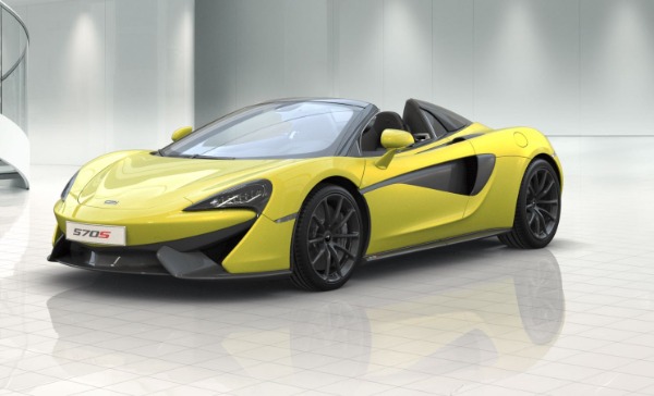 Used 2018 McLaren 570S Spider for sale Sold at Rolls-Royce Motor Cars Greenwich in Greenwich CT 06830 1