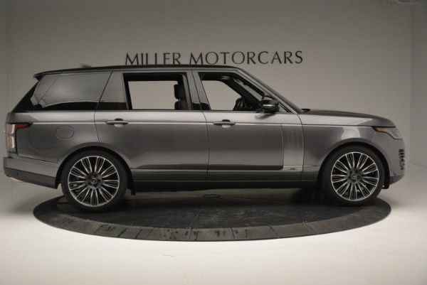 Used 2018 Land Rover Range Rover Supercharged LWB for sale Sold at Rolls-Royce Motor Cars Greenwich in Greenwich CT 06830 9