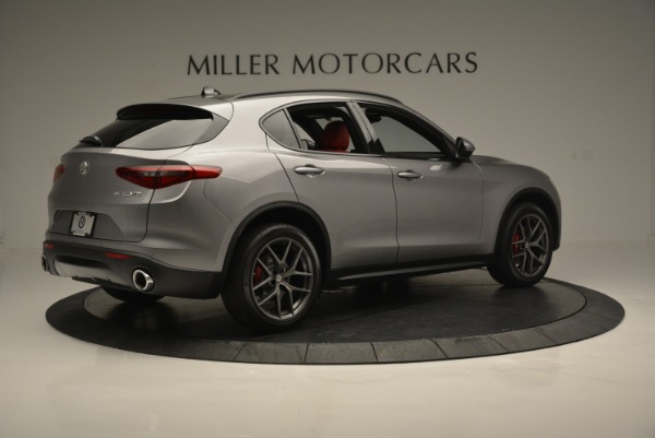 New 2018 Alfa Romeo Stelvio Ti Sport Q4 for sale Sold at Rolls-Royce Motor Cars Greenwich in Greenwich CT 06830 8