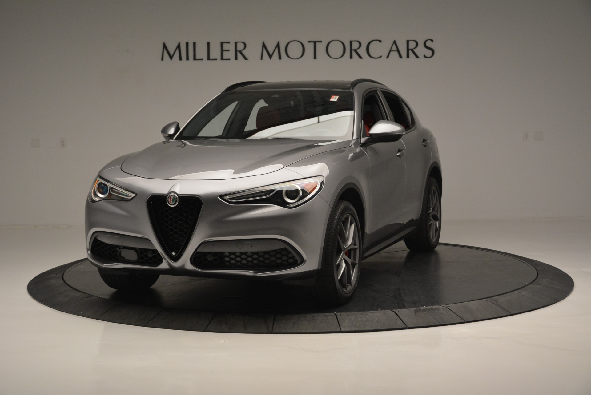 New 2018 Alfa Romeo Stelvio Ti Sport Q4 for sale Sold at Rolls-Royce Motor Cars Greenwich in Greenwich CT 06830 1