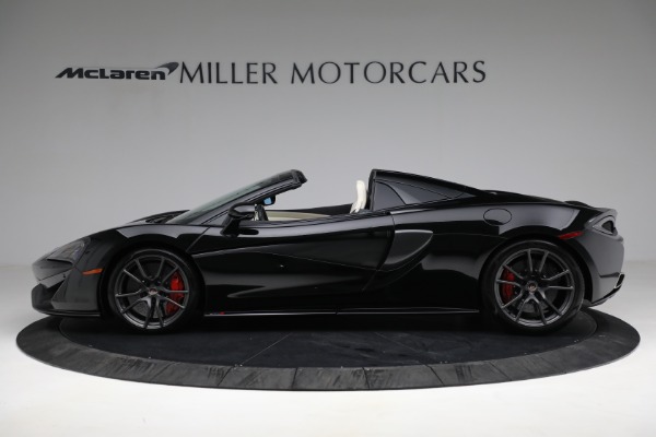 Used 2018 McLaren 570S Spider for sale Sold at Rolls-Royce Motor Cars Greenwich in Greenwich CT 06830 3