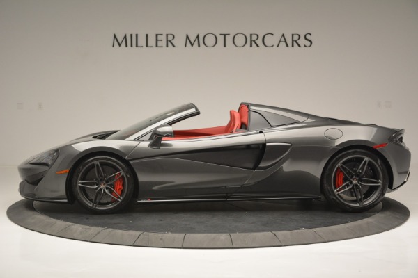 New 2018 McLaren 570S Spider for sale Sold at Rolls-Royce Motor Cars Greenwich in Greenwich CT 06830 3